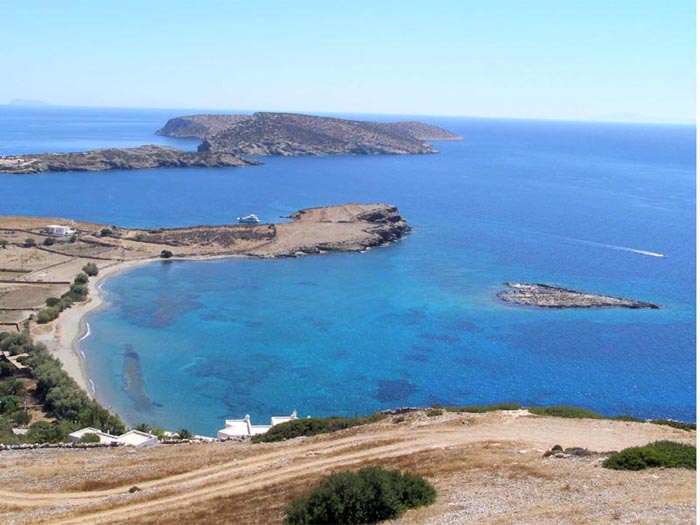 schinoussa beaches